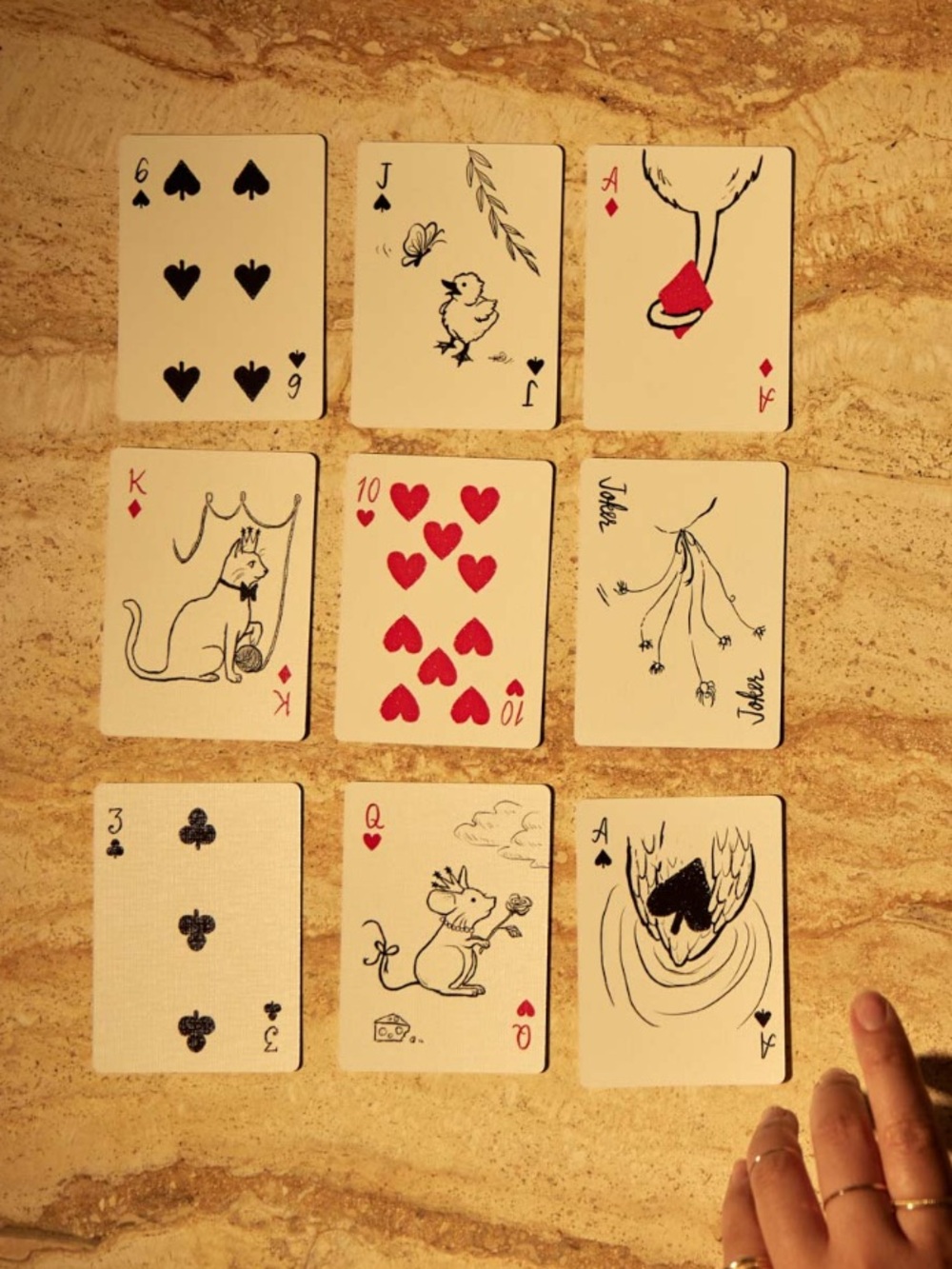 Catbird Souvenir Playing Cards ♥️♠️🃏♣️♦️